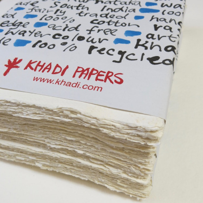 Бумага для акварели "Khadi", 30*42 320г/м2, 100% хлопок, Rough / Torchon, 1 лист